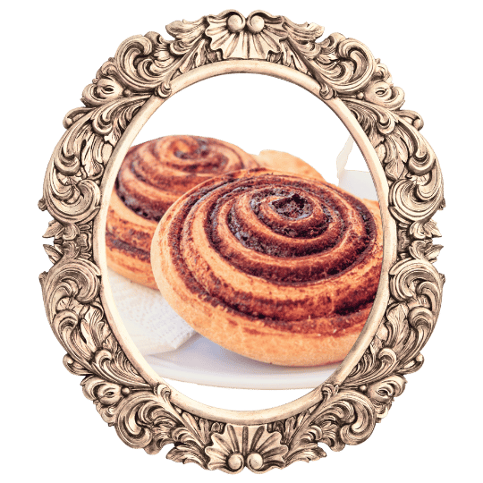 Cinnamon Roll - Soft, Sweet Roll with a Swirl of Cinnamon and Icing