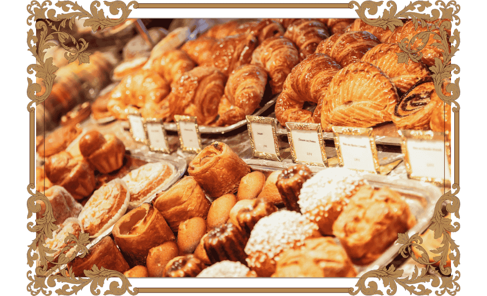 A Varied Selection of Artisan Breads in a Beautiful Frame